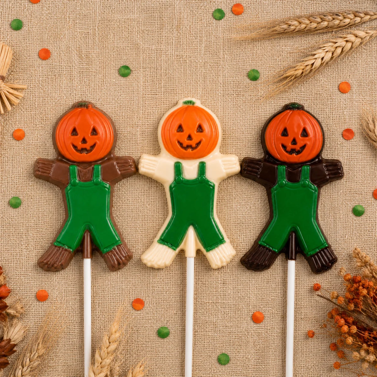 Scarecrow Pollylop® — Chocolate Lollipop