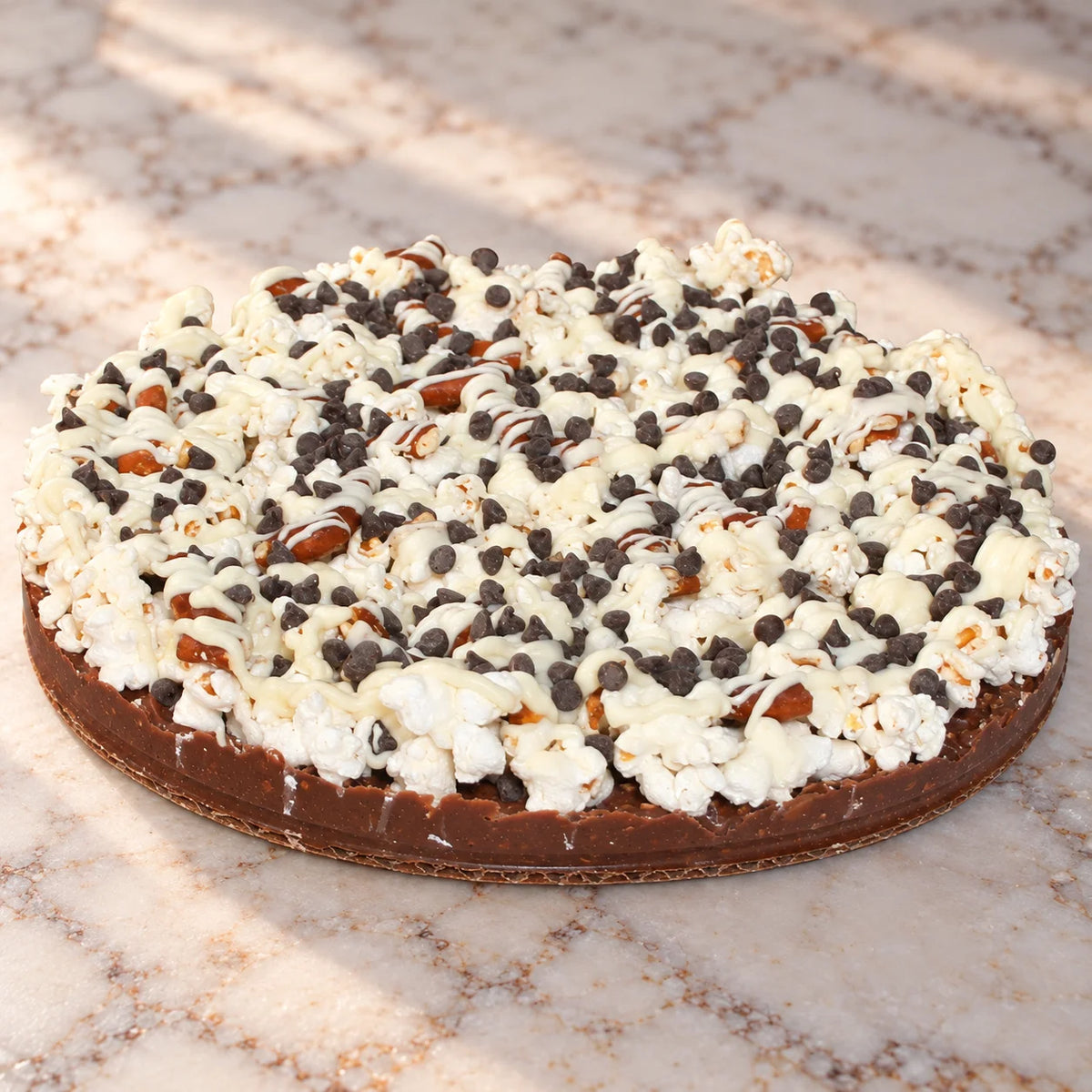 Supreme Chocolate Pizza with Chocolate Chips, 10"
