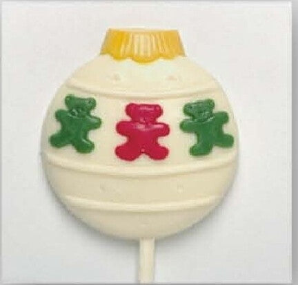 Chocolate Lollipops - Pollylops® - Ornament with Bear