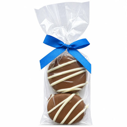 Gourmet Chocolate Dipped Oreos® — 2 Pack Decorated with Bow