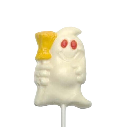 Ghost with Broom