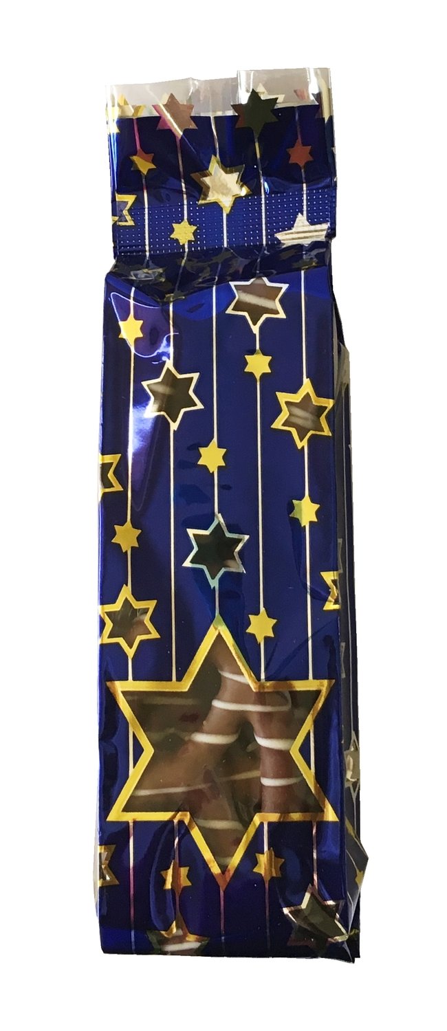 Gourmet Chocolate Dipped Pretzels — Bag of 8, Print Bag