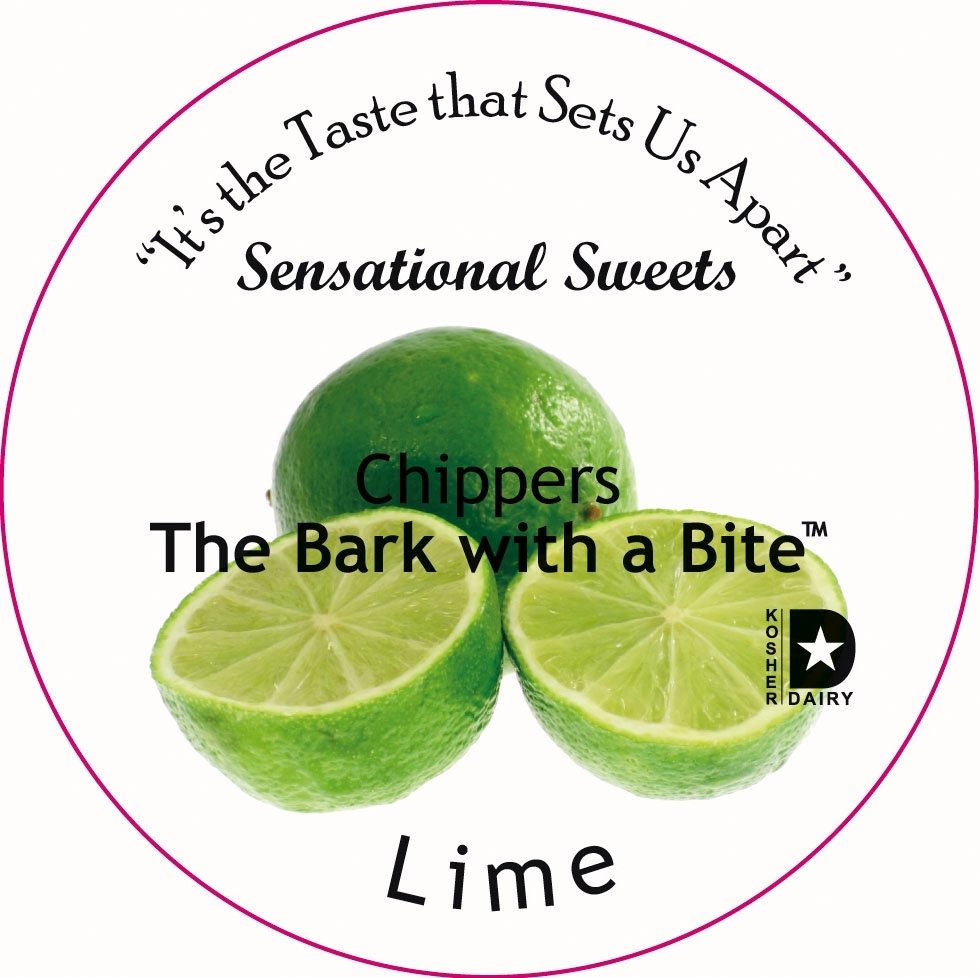 Chippers — The Bark with a Bite™ — Gourmet Chocolate Candy Sheer Bag with Bow, 1/3 lb.