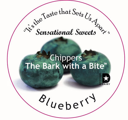 Chippers — The Bark with a Bite™ — Gourmet Chocolate Candy Sheer Bag with Bow, 1/3 lb.
