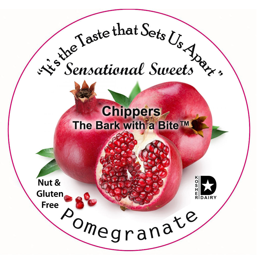 Chippers — The Bark with a Bite™ — Gourmet Chocolate Candy Sheer Bag with Bow, 1/3 lb.