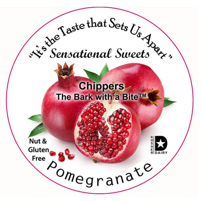 Chippers — The Bark with a Bite™ — Gourmet Chocolate Candy Sheer Bag with Bow, 1/3 lb.