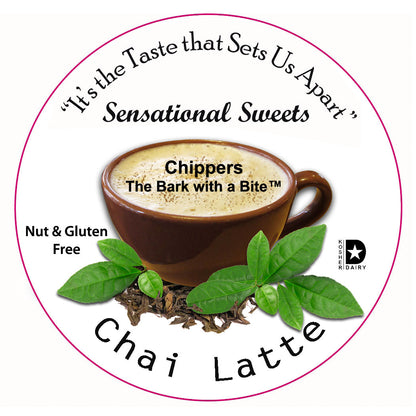 Chippers — The Bark with a Bite™ — Gourmet Chocolate Candy Sheer Bag with Bow, 1/3 lb.