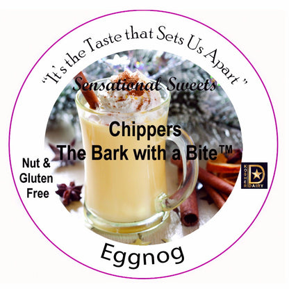 Chippers — The Bark with a Bite™ — Gourmet Chocolate Candy Sheer Bag with Bow, 1/3 lb.