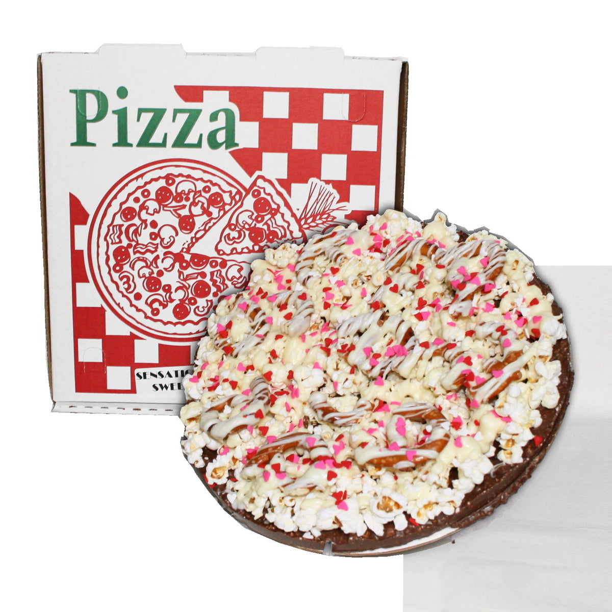 Decorated Chocolate Pizza, 10"