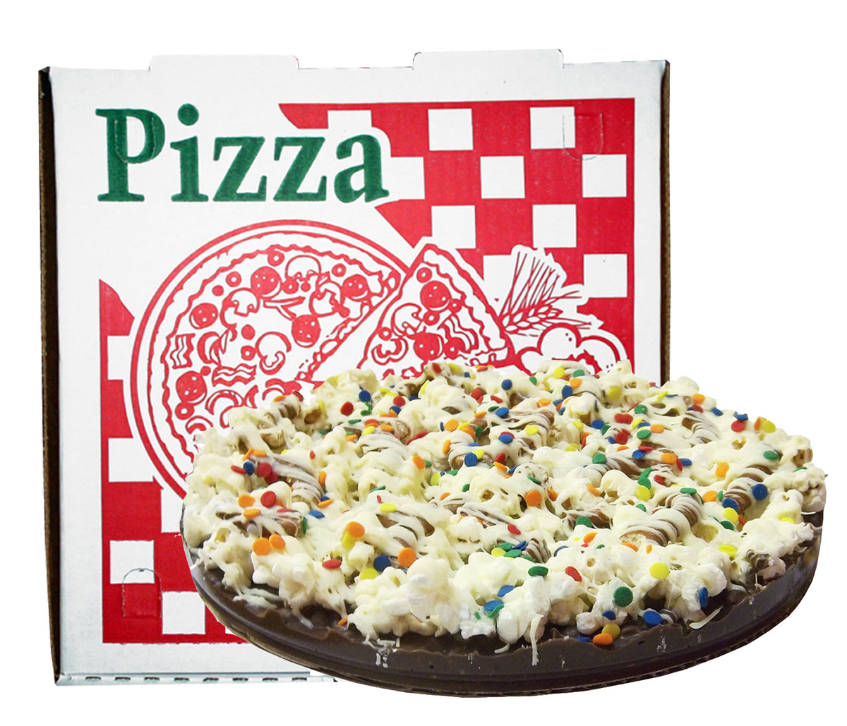 Decorated Chocolate Pizza, 10"