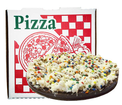 Decorated Chocolate Pizza, 10"