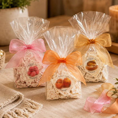 Chippers — The Bark with a Bite™ — Gourmet Chocolate Candy Sheer Bag with Bow, 1/3 lb.