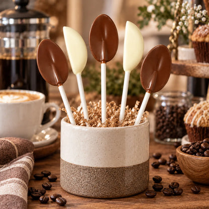 Coffee Spoon Pollylop® — Chocolate Lollipop