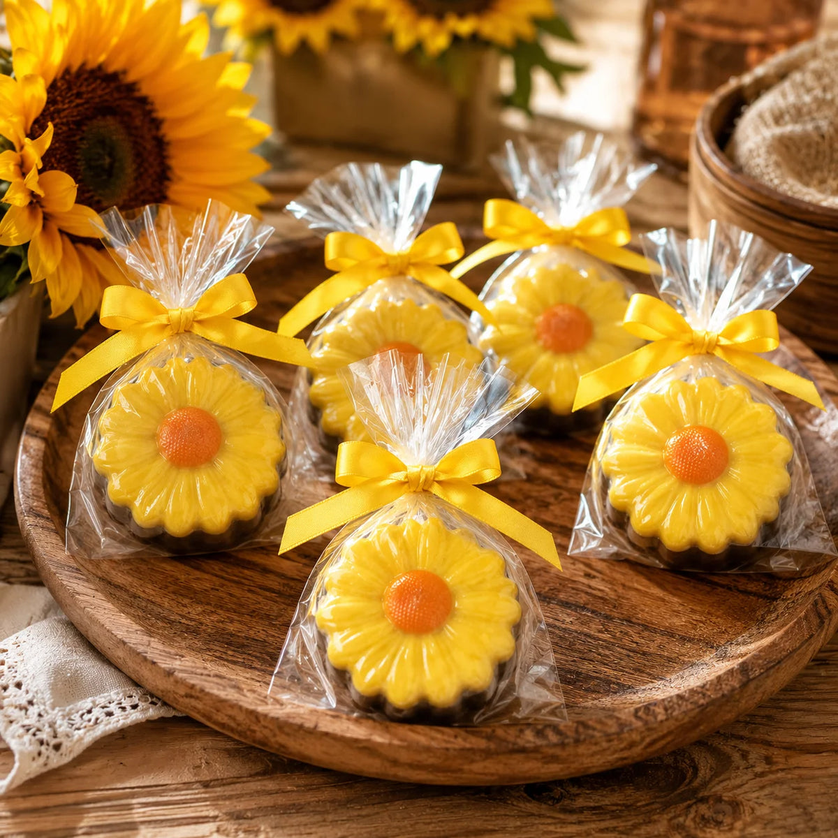Sensational Sweets Gourmet Chocolate Molded Oreo® — Flower, Gift Bag with Bow