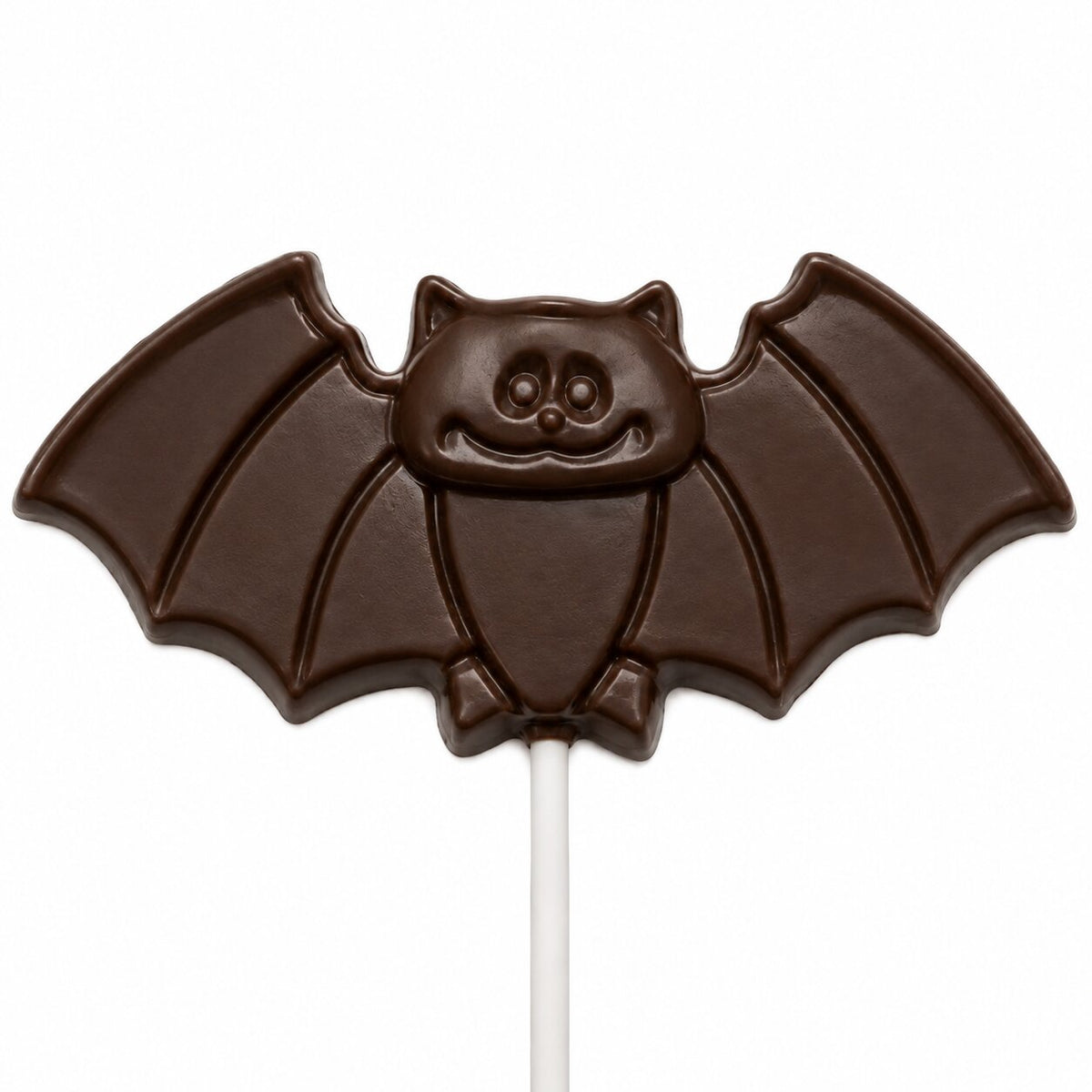 Large Bat Pollylop® — Chocolate Lollipop
