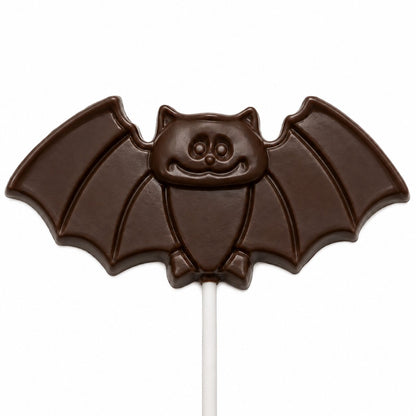 Large Bat Pollylop® — Chocolate Lollipop