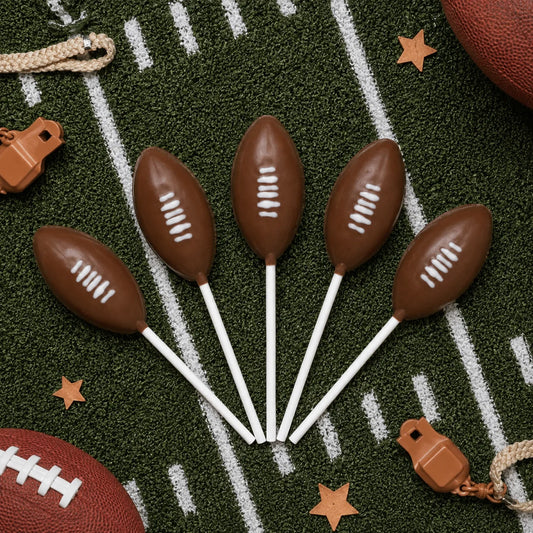 Football Pollylop® — Chocolate Lollipop