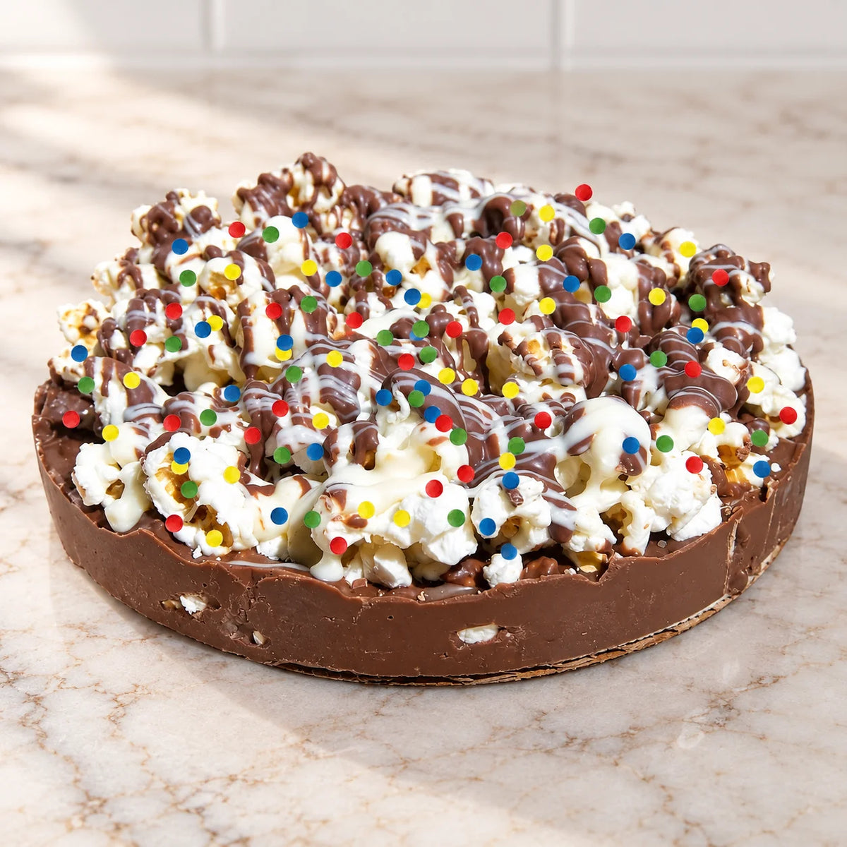Mini Gluten Free Decorated Chocolate Pizza, 6"