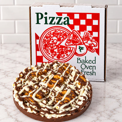 Mini Gluten Free Pretzel Chocolate Pizza, 6"