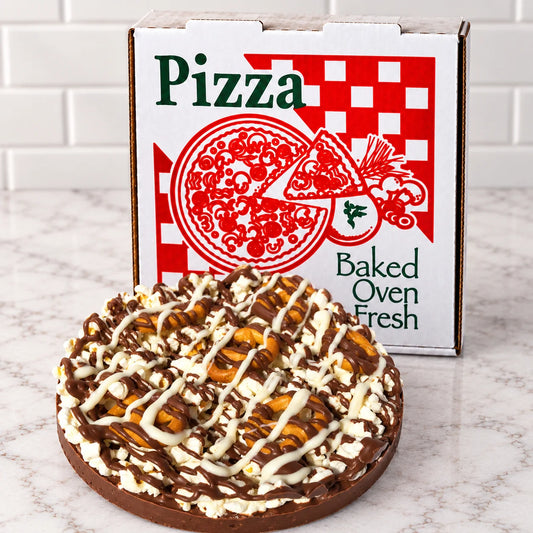 Mini Gluten Free Pretzel Chocolate Pizza, 6"