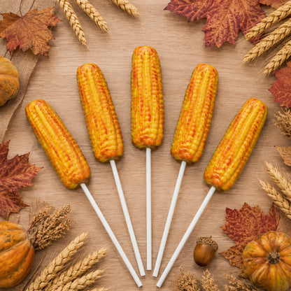 Harvest Corn Pollylop® — Chocolate Lollipop
