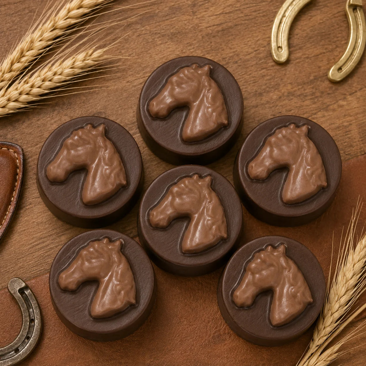 Gourmet Chocolate Molded Oreo® — Horse, Gift Bag with Bow