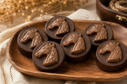Gourmet Chocolate Molded Oreo® — Horse, Gift Bag with Bow
