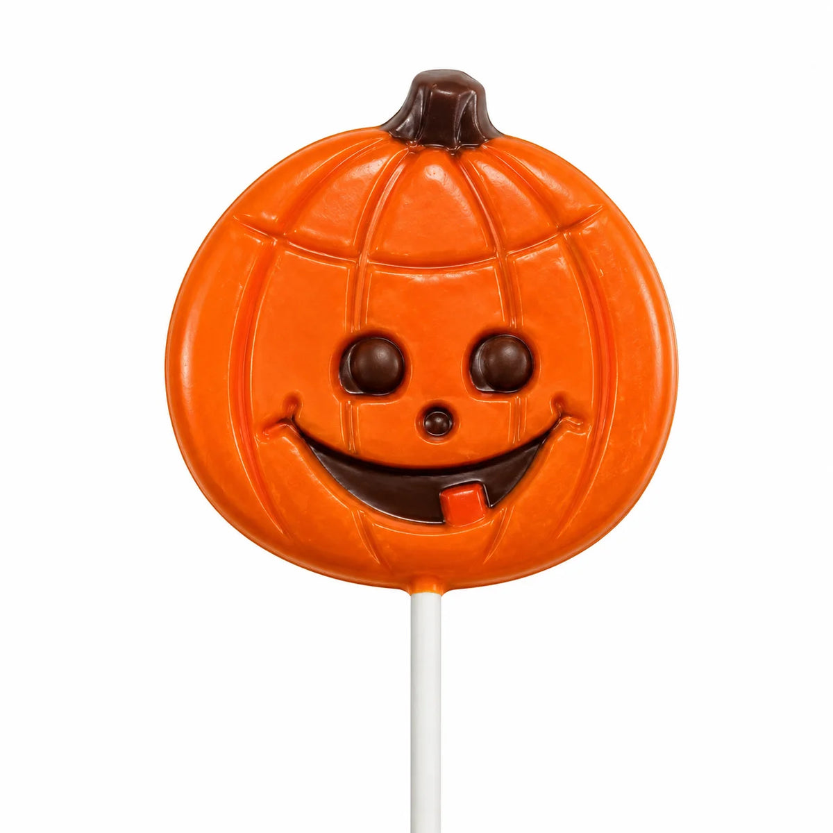 Jack-o'-Lantern Pollylop® — Chocolate Lollipop