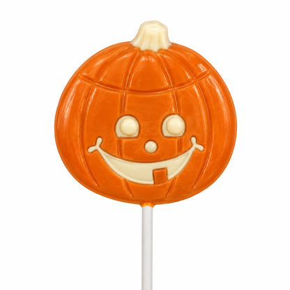 Jack-o'-Lantern Pollylop® — Chocolate Lollipop