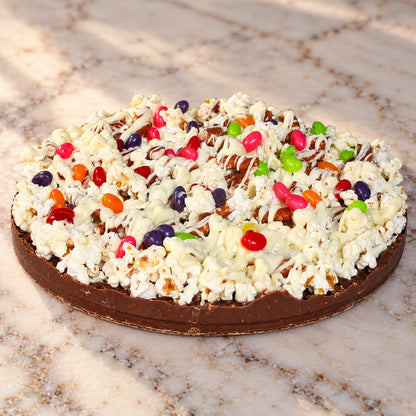 Supreme Chocolate Pizza with Jelly Beans, 10"