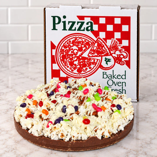 Supreme Chocolate Pizza with Jelly Beans, 10"