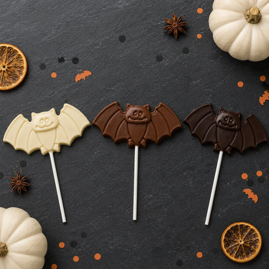 Large Bat Pollylop® — Chocolate Lollipop