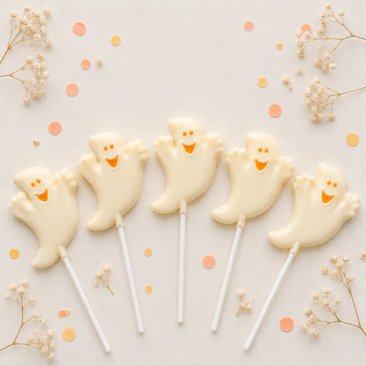 Laughing Ghost Pollylop® — Chocolate Lollipop