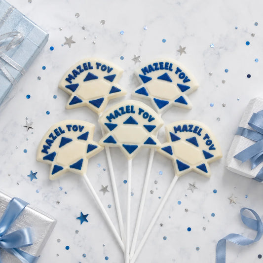 Mazel Tov Pollylop® — Chocolate Lollipop