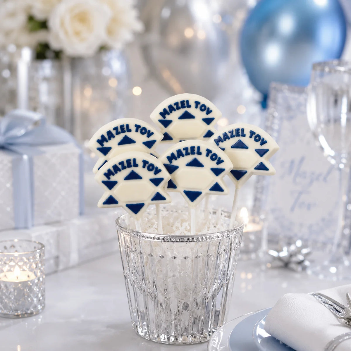 Mazel Tov Pollylop® — Chocolate Lollipop