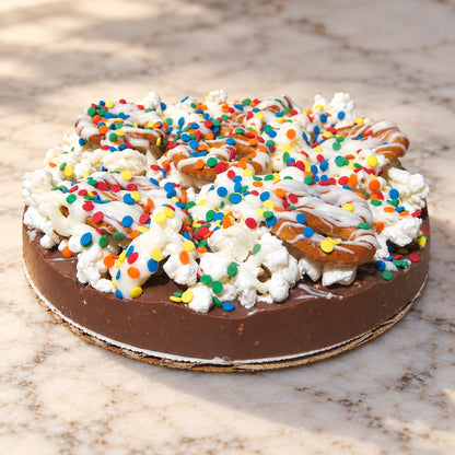 Mini Decorated Chocolate Pizza, 6"