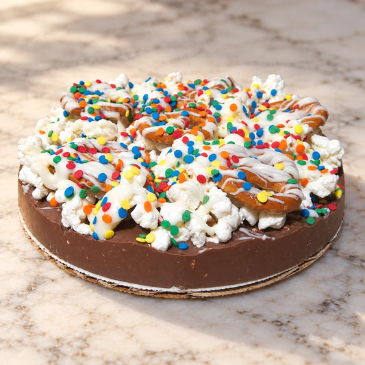 Mini Decorated Chocolate Pizza, 6"