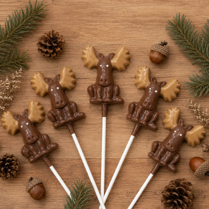 Moose Pollylop® — Chocolate Lollipop