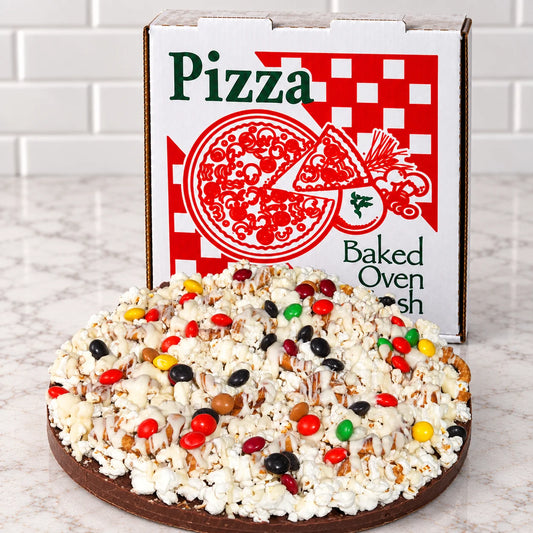 Supreme Chocolate Pizza with No Melts, 10"