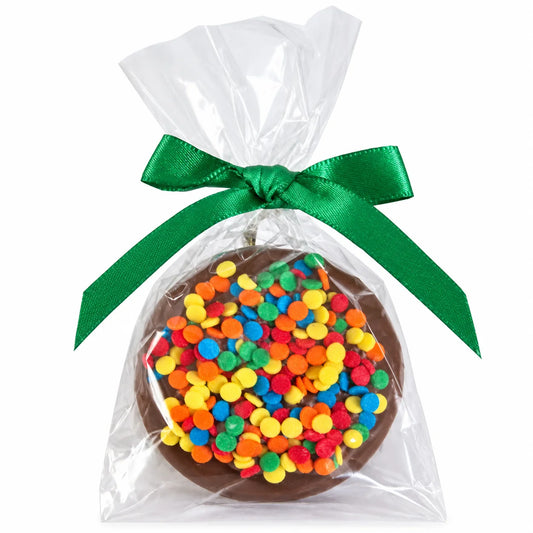 Gourmet Chocolate Dipped Oreo® — Single Decorated with Bow
