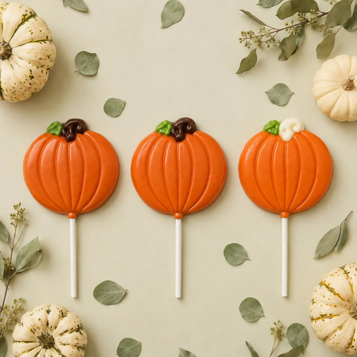 Pumpkin Pollylop® — Chocolate Lollipop