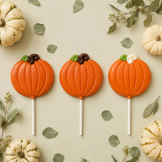 Pumpkin Pollylop® — Chocolate Lollipop