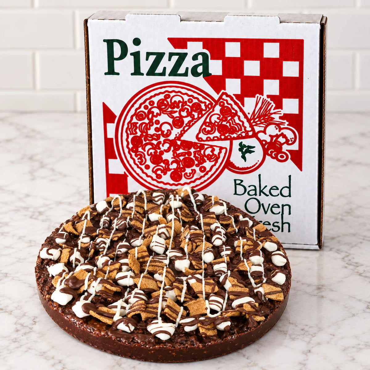Mini Supreme S'mores Chocolate Pizza, 6"