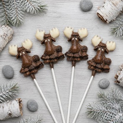 Shaggy Moose Pollylop® — Chocolate Lollipop