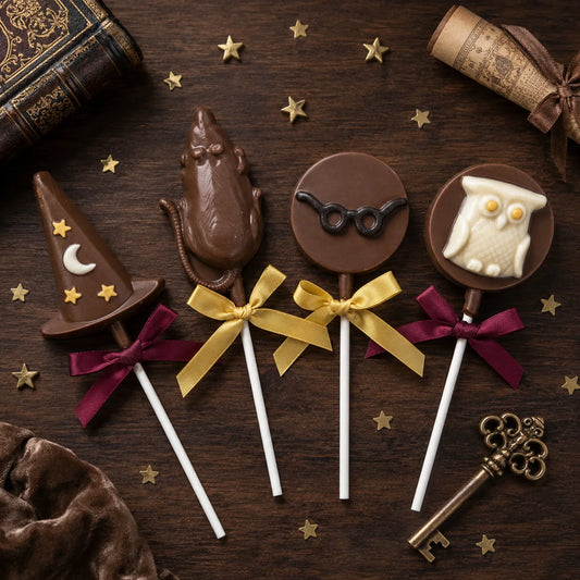 Sorcerer Special Pollylop® — Chocolate Lollipop Set of 4