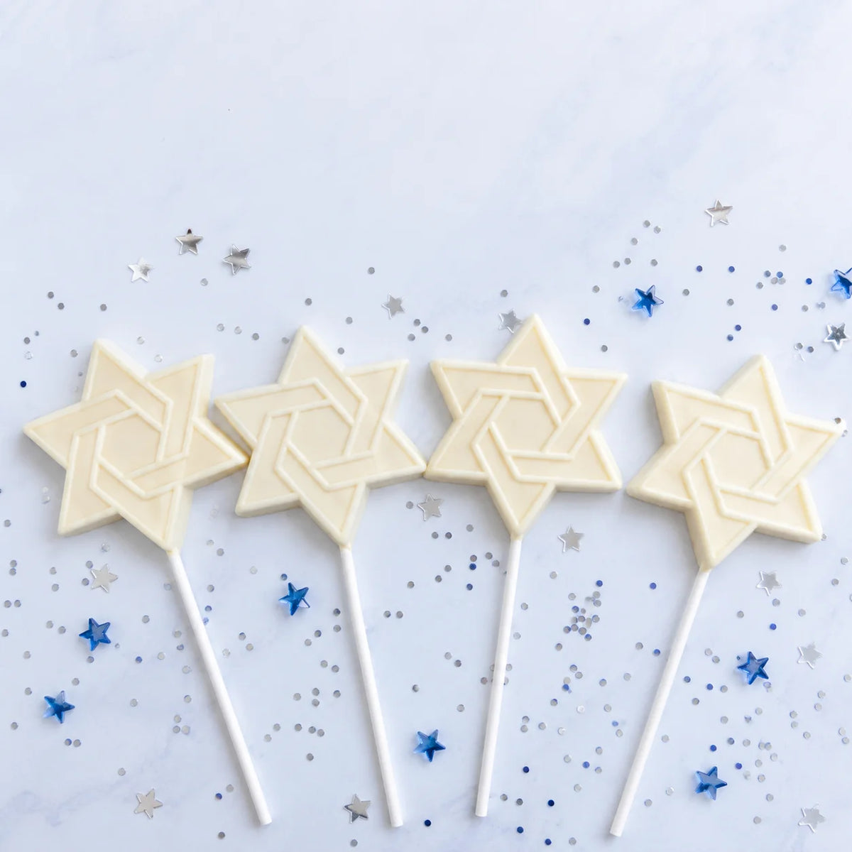 Star of David Pollylop® — Chocolate Lollipop