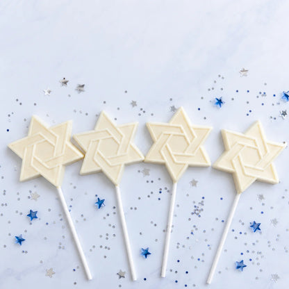 Star of David Pollylop® — Chocolate Lollipop