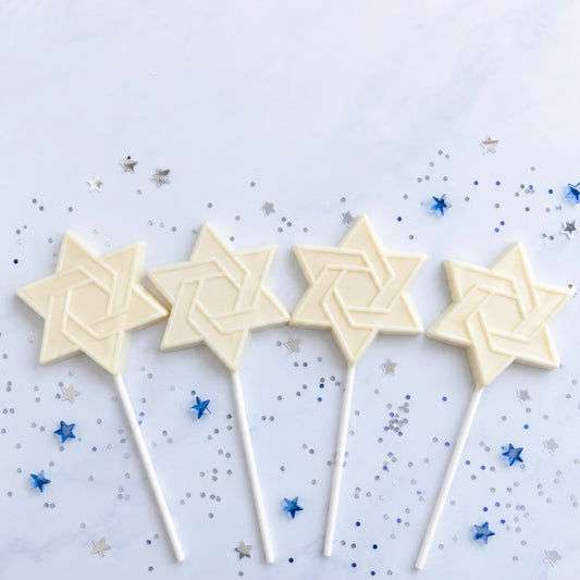 Star of David Pollylop® — Chocolate Lollipop